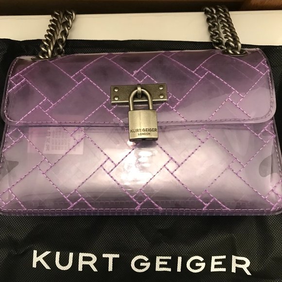 Kurt Geiger London Lilac Shoulder Bag - Picture 1 of 5